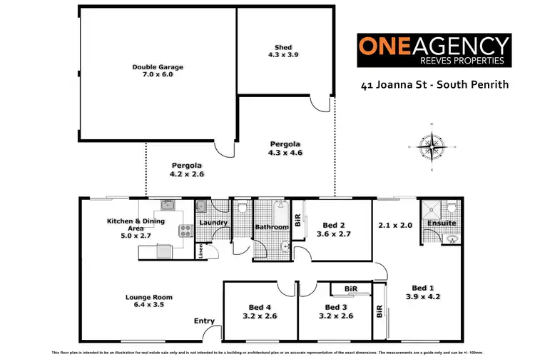 Floorplan of Homely house listing, 8 Millet Row, Werrington Downs NSW 2747