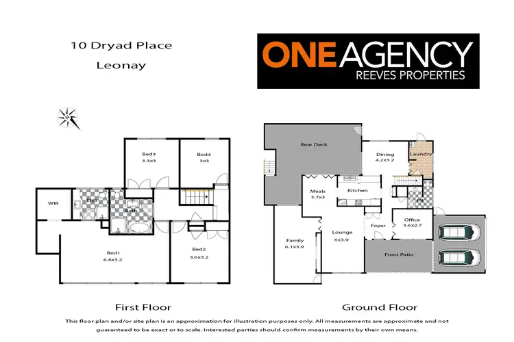 Floorplan of Homely house listing, 10 Dryad Place, Leonay NSW 2750