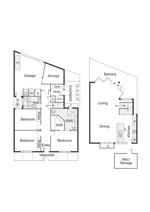 Floorplan of Homely house listing, 41 Derham Street, Port Melbourne VIC 3207