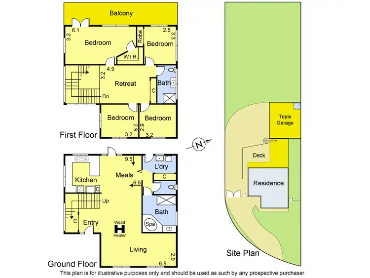 Floorplan of Homely house listing, 20 Penton Court, Diamond Creek VIC 3089