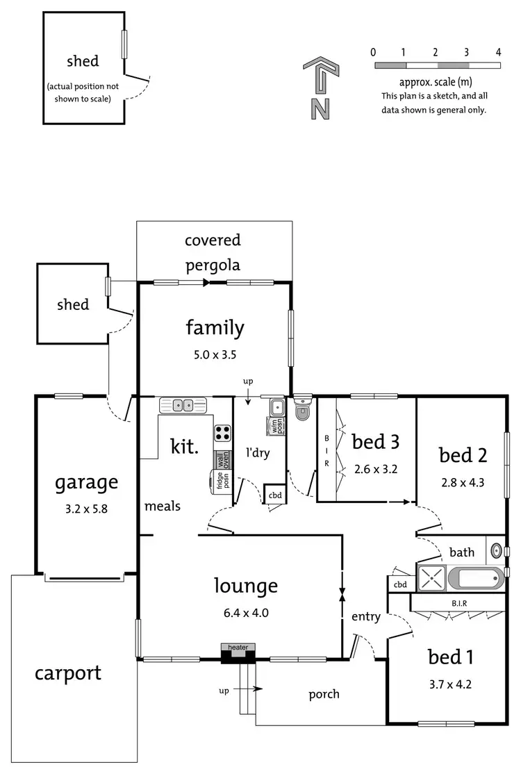Floorplan of Homely house listing, 13 McKay Court, Ringwood VIC 3134