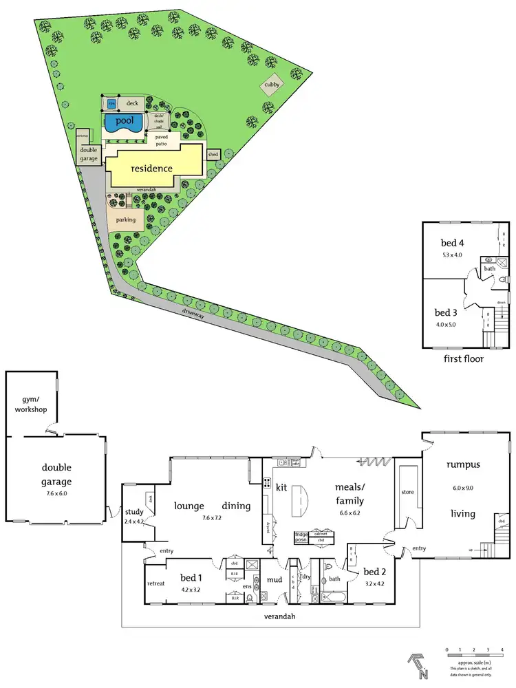 Floorplan of Homely house listing, 22 Glynne Road, Ringwood North VIC 3134