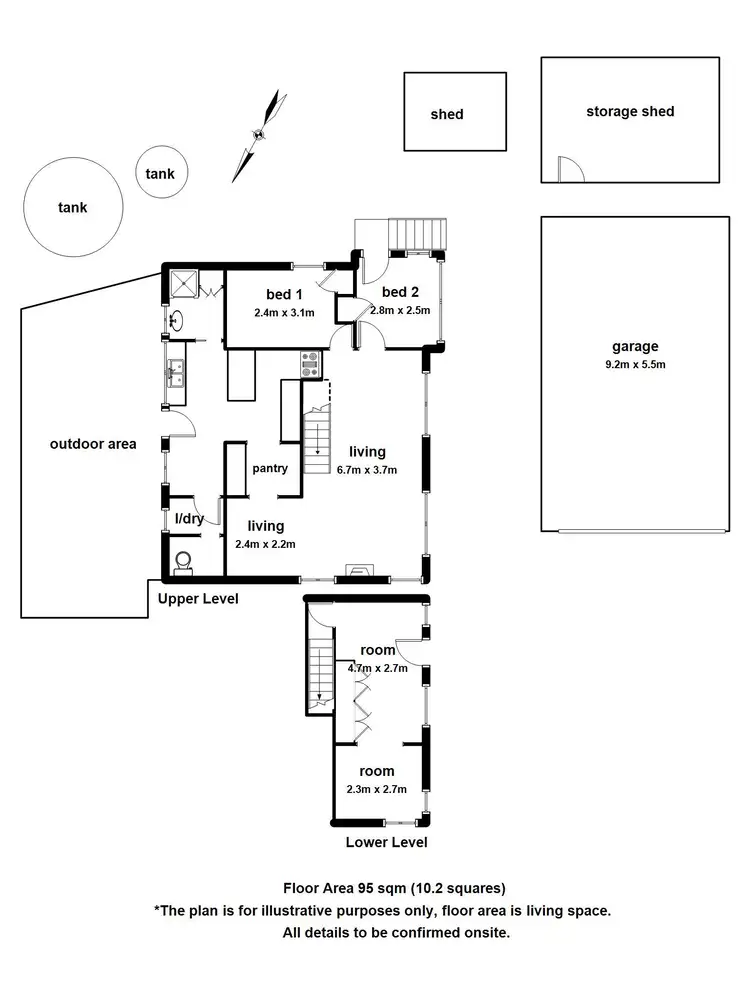 Floorplan of Homely house listing, 2 Johns Road, Selby VIC 3159
