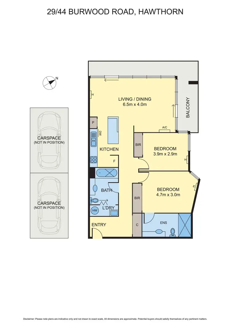 Floorplan of Homely apartment listing, 29/44 Burwood Road, Hawthorn VIC 3122