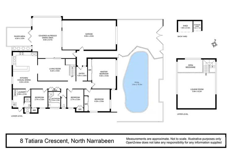 Floorplan of Homely house listing, 8 Tatiara Crescent, North Narrabeen NSW 2101