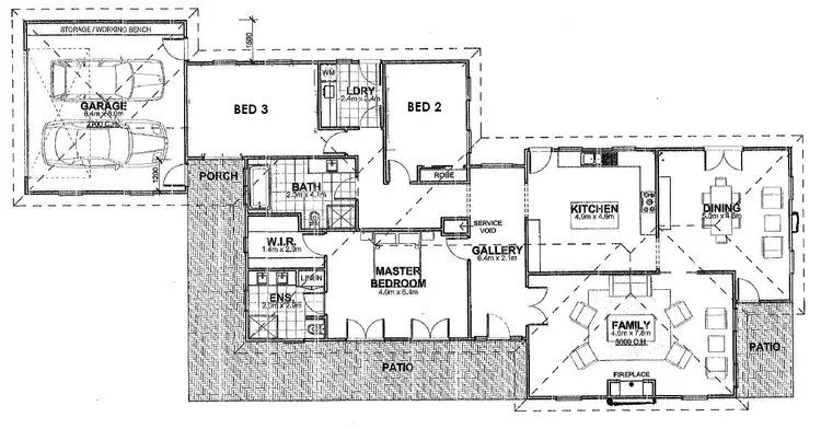 Floorplan of Homely land listing, 1 Victoria Street, Yarra Junction VIC 3797