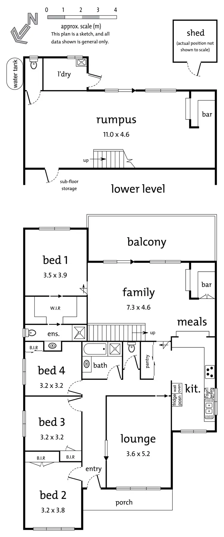 Floorplan of Homely house listing, 84 Bailey Road, Mount Evelyn VIC 3796