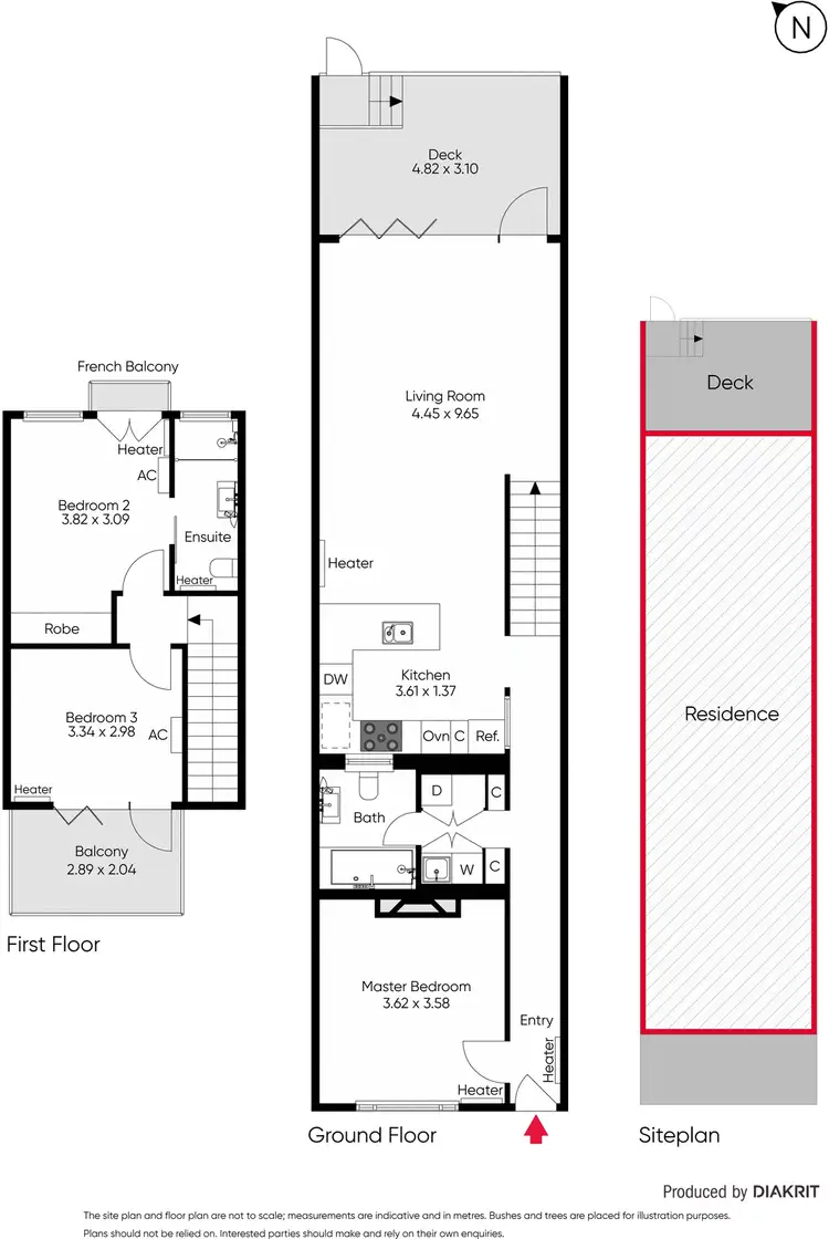 Floorplan of Homely house listing, 45 Erskine Street, Middle Park VIC 3206