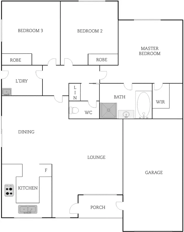 Floorplan of Homely house listing, 30 Guginya Crescent, Ngunnawal ACT 2913