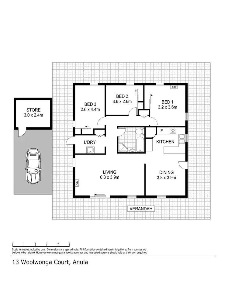 Floorplan of Homely house listing, 13 Woolwonga Court, Anula NT 812