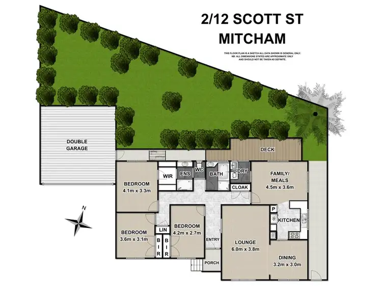 Floorplan of Homely unit listing, 2/12a Scott Street, Mitcham VIC 3132