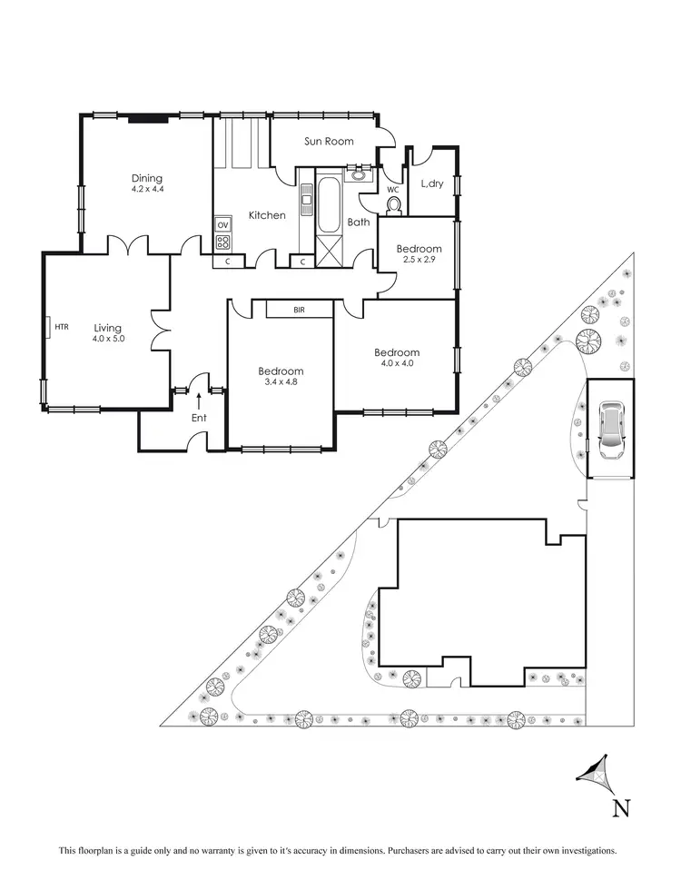 Floorplan of Homely house listing, 125 Roslyn Street, Brighton VIC 3186