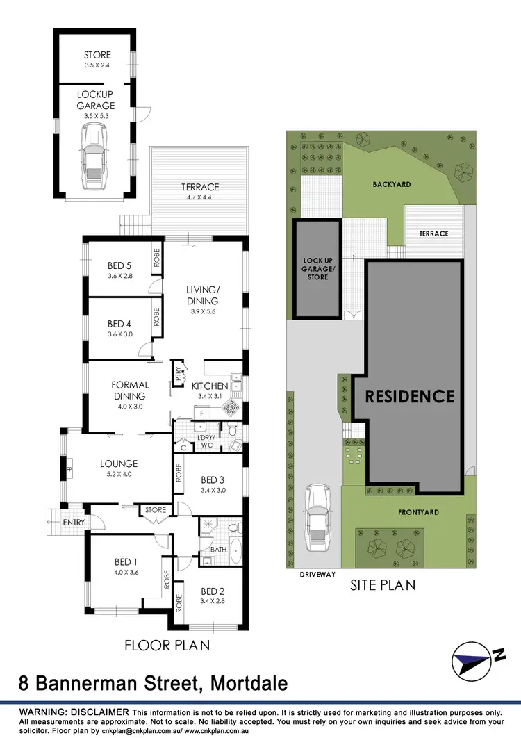 Floorplan of Homely house listing, 8 Bannerman Street, Mortdale NSW 2223