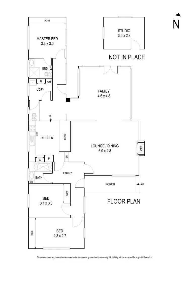 Floorplan of Homely house listing, 18 Carlyle Crescent, Bellfield VIC 3081