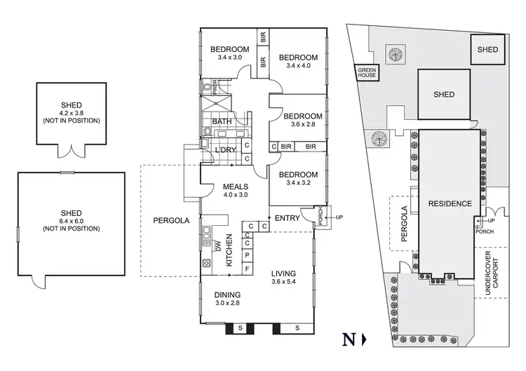 Floorplan of Homely house listing, 48 Village Drive, Dingley Village VIC 3172