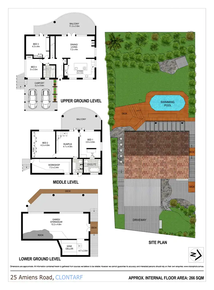 Floorplan of Homely house listing, 25 Amiens Road, Clontarf NSW 2093