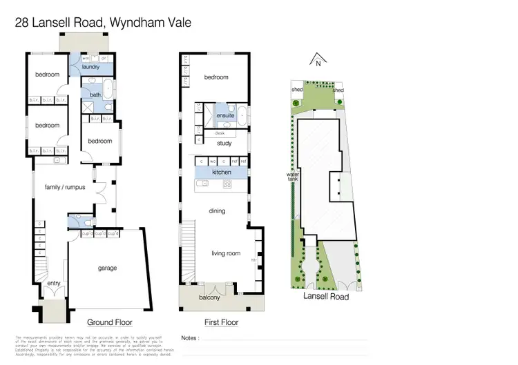 Floorplan of Homely house listing, 28 Lansell Road, Wyndham Vale VIC 3024