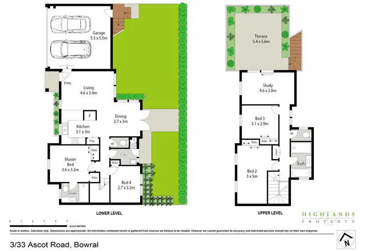 Floorplan of Homely townhouse listing, 3/33 Ascot Road, Bowral NSW 2576