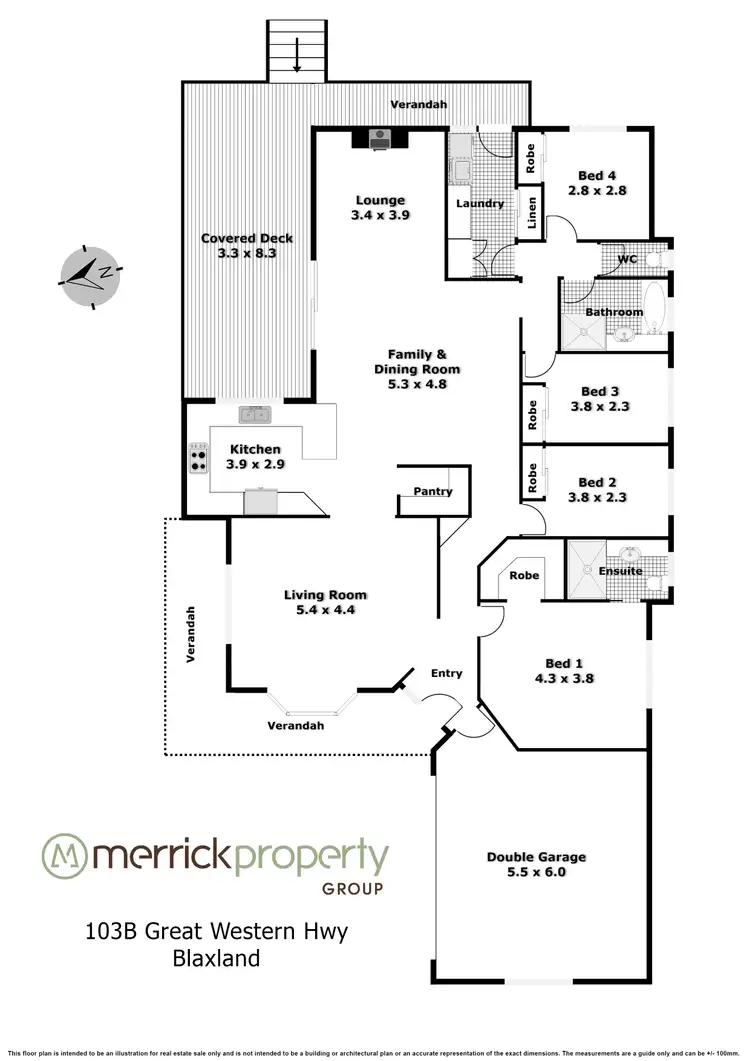 Floorplan of Homely house listing, 103B Great Western Highway, Blaxland NSW 2774