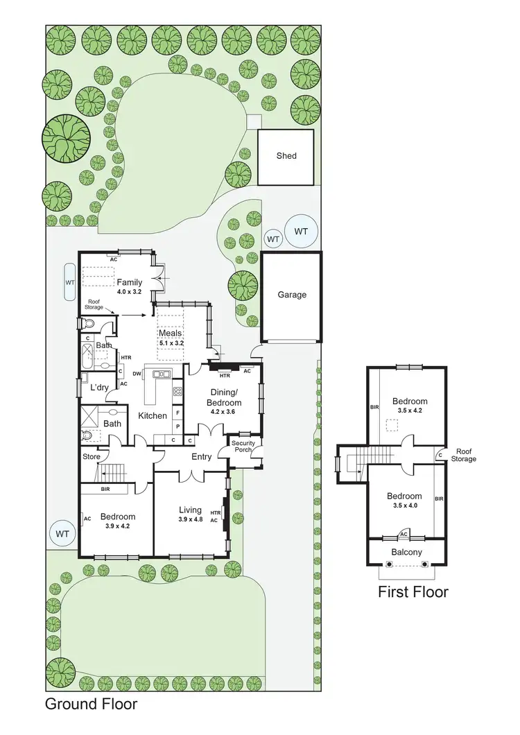Floorplan of Homely house listing, 4 Winton Road, Malvern East VIC 3145