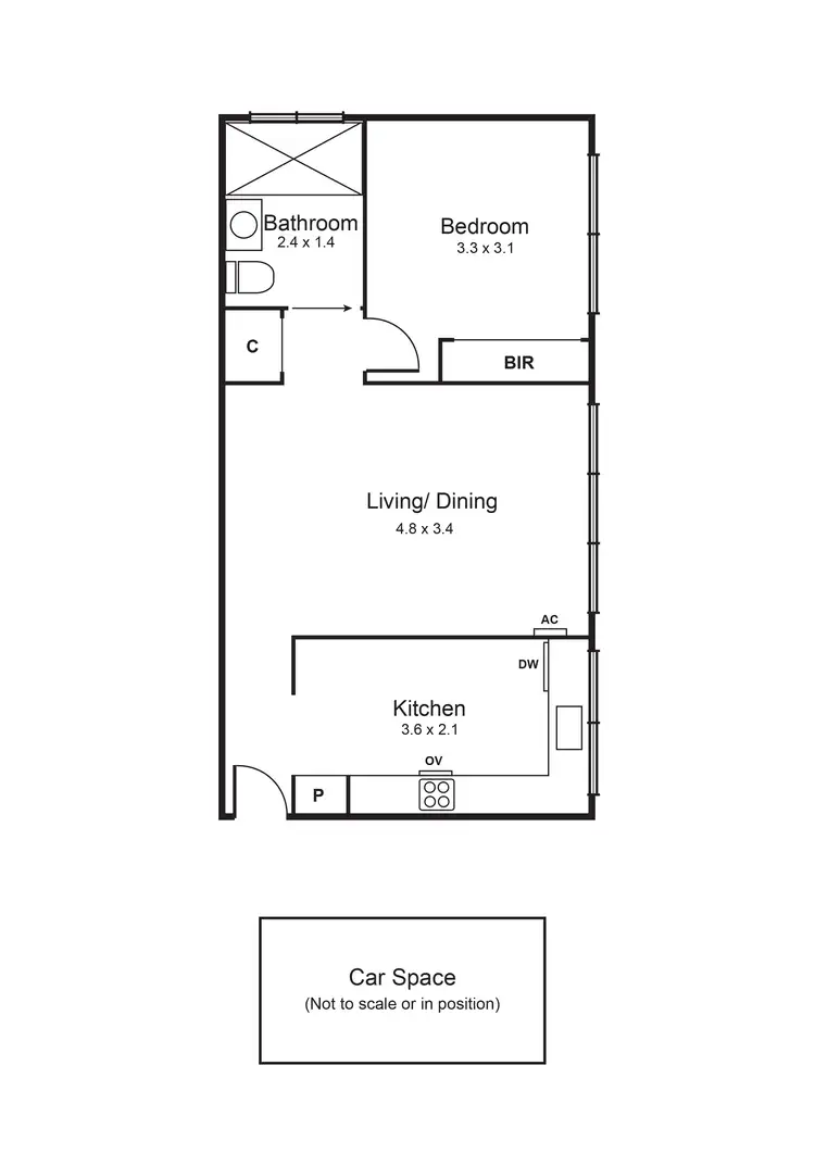 Floorplan of Homely apartment listing, 11/5 Gnarwyn Road, Carnegie VIC 3163