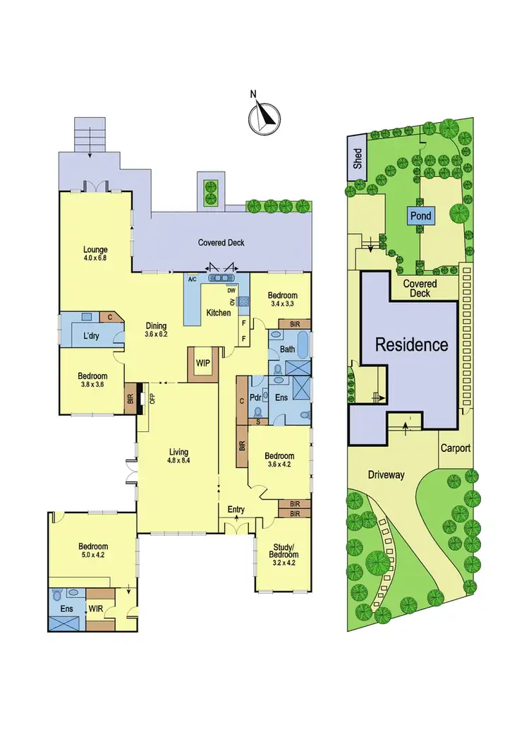 Floorplan of Homely house listing, 127 Old Eltham Road, Lower Plenty VIC 3093