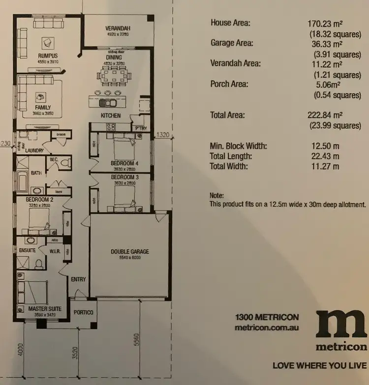 Floorplan of Homely house listing, 14 Kernick Street, Lucas VIC 3350
