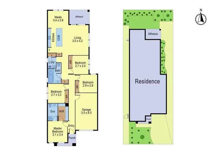 Floorplan of Homely house listing, 39 Culverden Rise, Doreen VIC 3754
