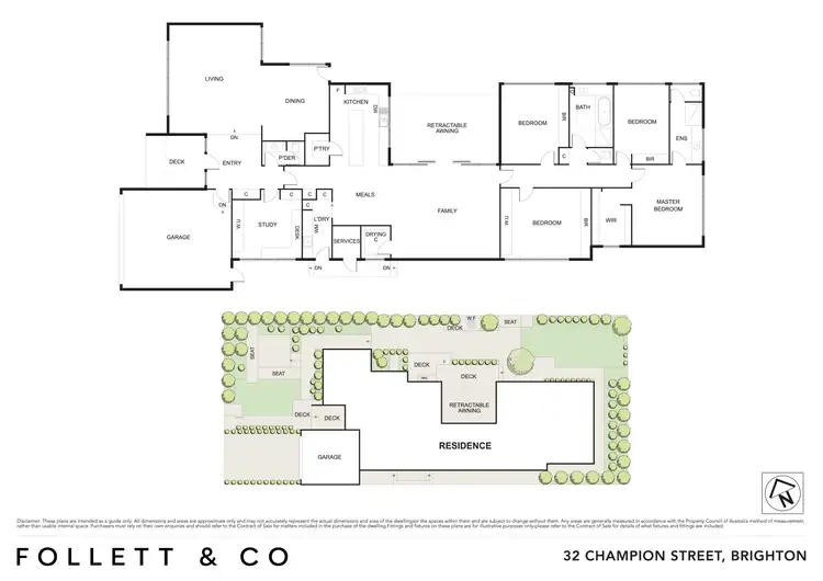 Floorplan of Homely house listing, 32 Champion Street, Brighton VIC 3186