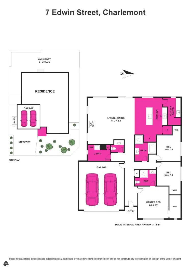 Floorplan of Homely house listing, 7 Edwin Street, Charlemont VIC 3217