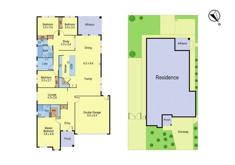 Floorplan of Homely house listing, 48 Mac Knight Wynd, Doreen VIC 3754