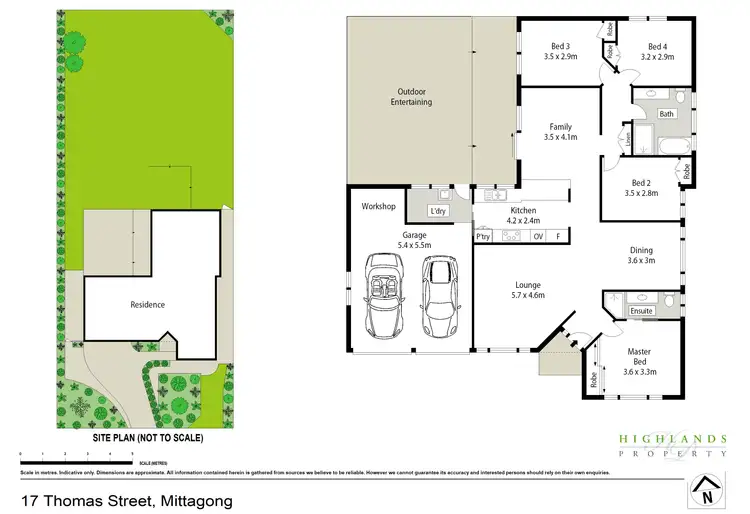 Floorplan of Homely house listing, 17 Thomas Street, Mittagong NSW 2575