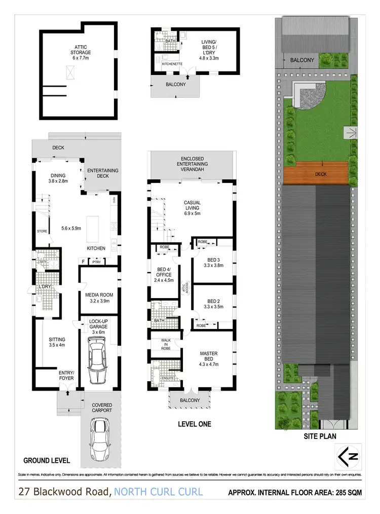 Floorplan of Homely house listing, 27 Blackwood Road, North Curl Curl NSW 2099