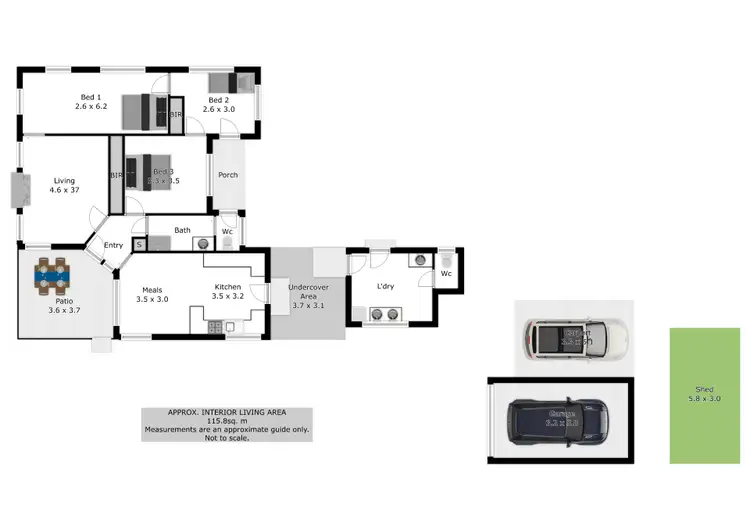 Floorplan of Homely house listing, 45 Kiewa Valley Highway, Tawonga South VIC 3698