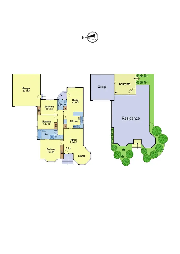 Floorplan of Homely unit listing, 4/25 - 27 Livingstone Road, Eltham VIC 3095