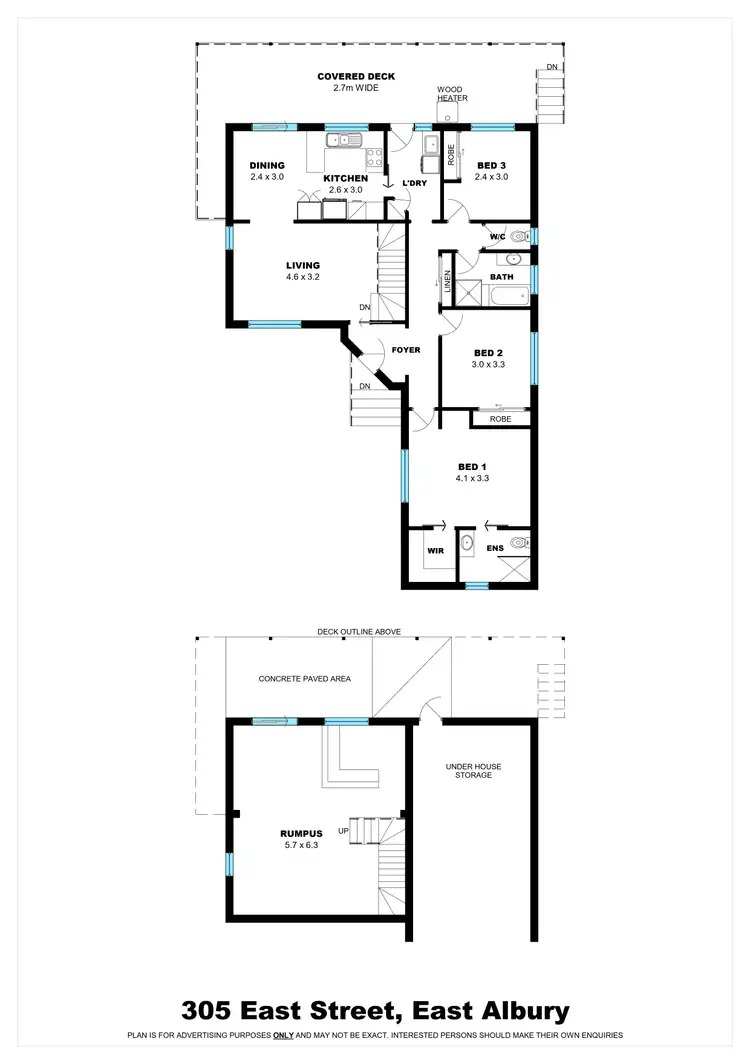 Floorplan of Homely house listing, 305 East Street, East Albury NSW 2640