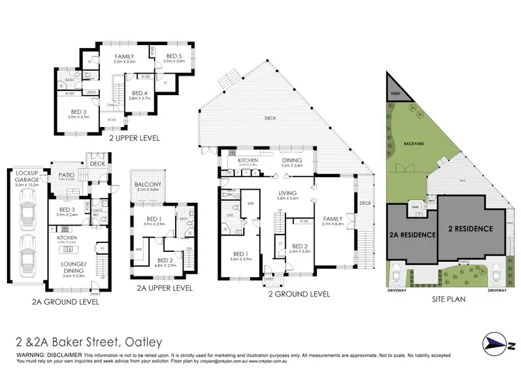 Floorplan of Homely house listing, 2 Baker Street, Oatley NSW 2223