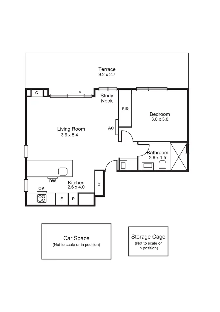Floorplan of Homely apartment listing, 301/1131 Dandenong Road, Malvern East VIC 3145