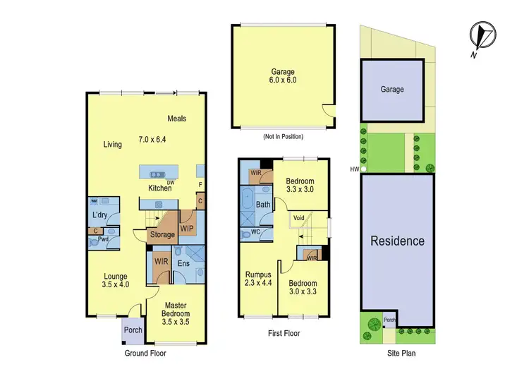 Floorplan of Homely house listing, 5 Hazelton Drive, Doreen VIC 3754