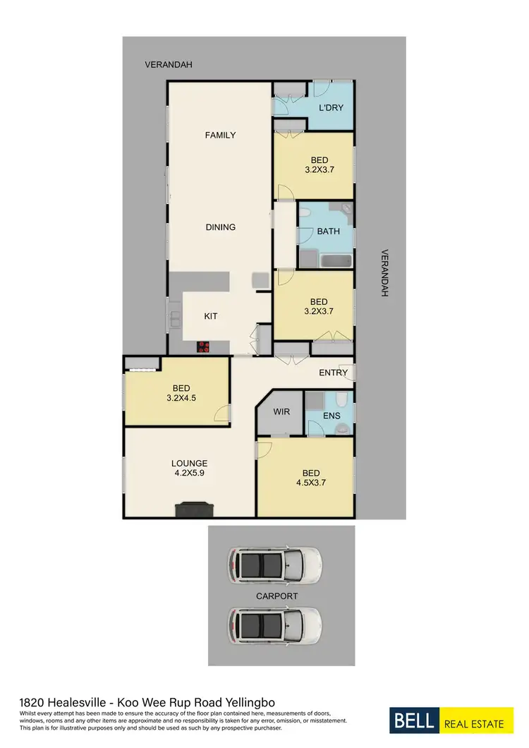 Floorplan of Homely house listing, 1820 Healesville-Koo Wee Rup Road, Yellingbo VIC 3139