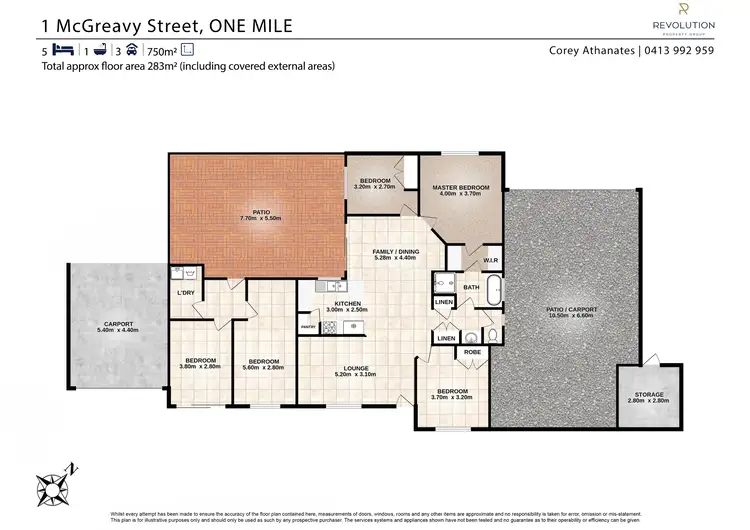 Floorplan of Homely house listing, 1 McGreavy Street, One Mile QLD 4305