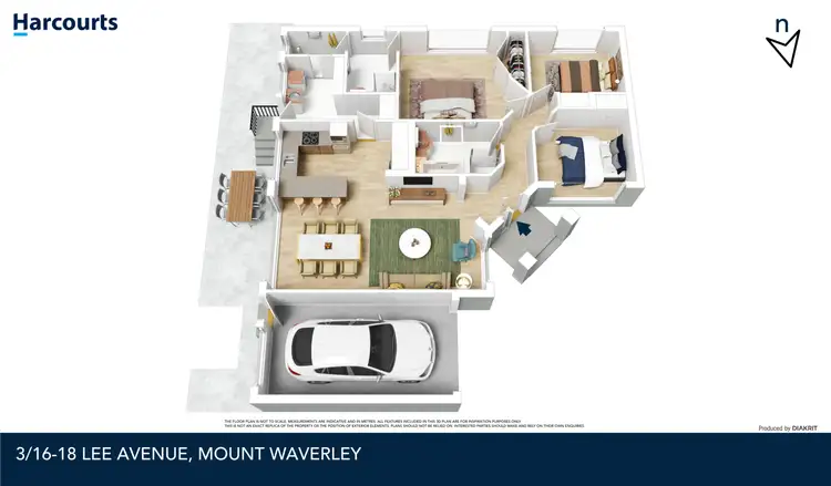 Floorplan of Homely unit listing, 3/16-18 Lee Avenue, Mount Waverley VIC 3149
