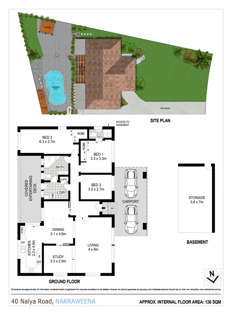 Floorplan of Homely house listing, 40 Nalya Road, Narraweena NSW 2099