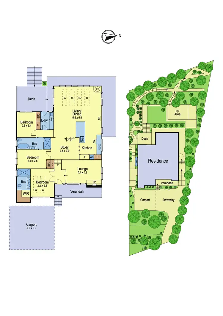 Floorplan of Homely house listing, 45 Napier Crescent, Montmorency VIC 3094
