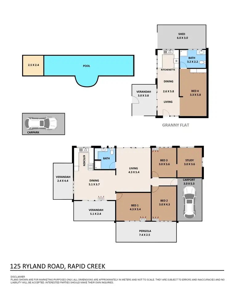 Floorplan of Homely house listing, 125 Ryland Road, Rapid Creek NT 810