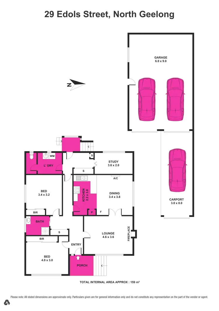 Floorplan of Homely house listing, 29 Edols Street, North Geelong VIC 3215