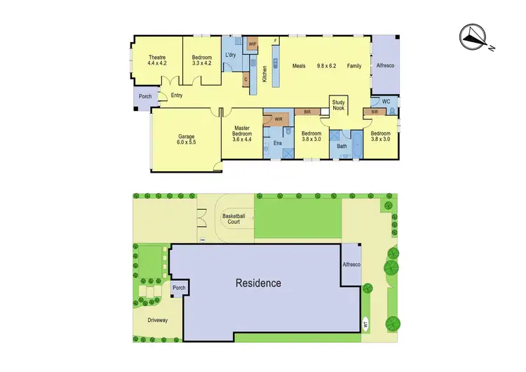 Floorplan of Homely house listing, 13 Ovens Circuit, Whittlesea VIC 3757