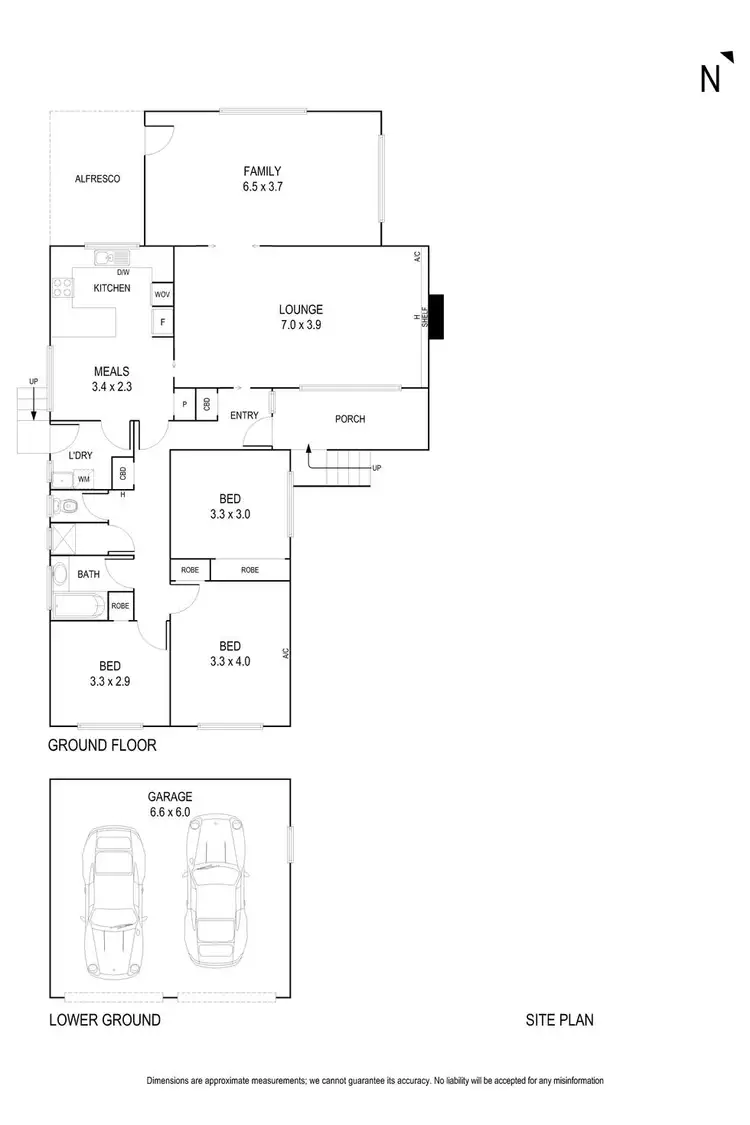 Floorplan of Homely house listing, 17 Hawk Street, Doncaster East VIC 3109