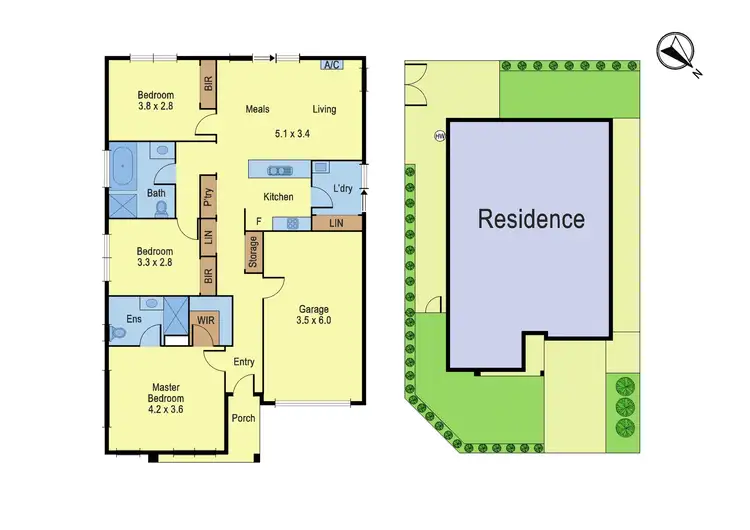 Floorplan of Homely house listing, 39 Moonstone Street, Doreen VIC 3754