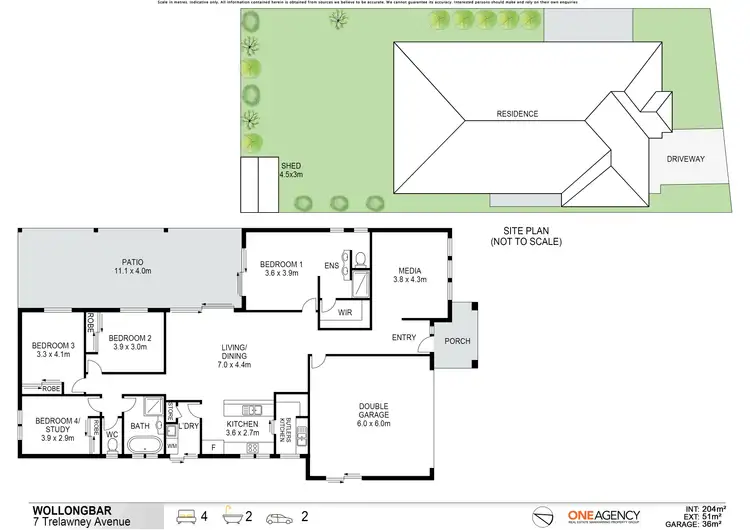 Floorplan of Homely house listing, 7 Trelawney Avenue, Wollongbar NSW 2477